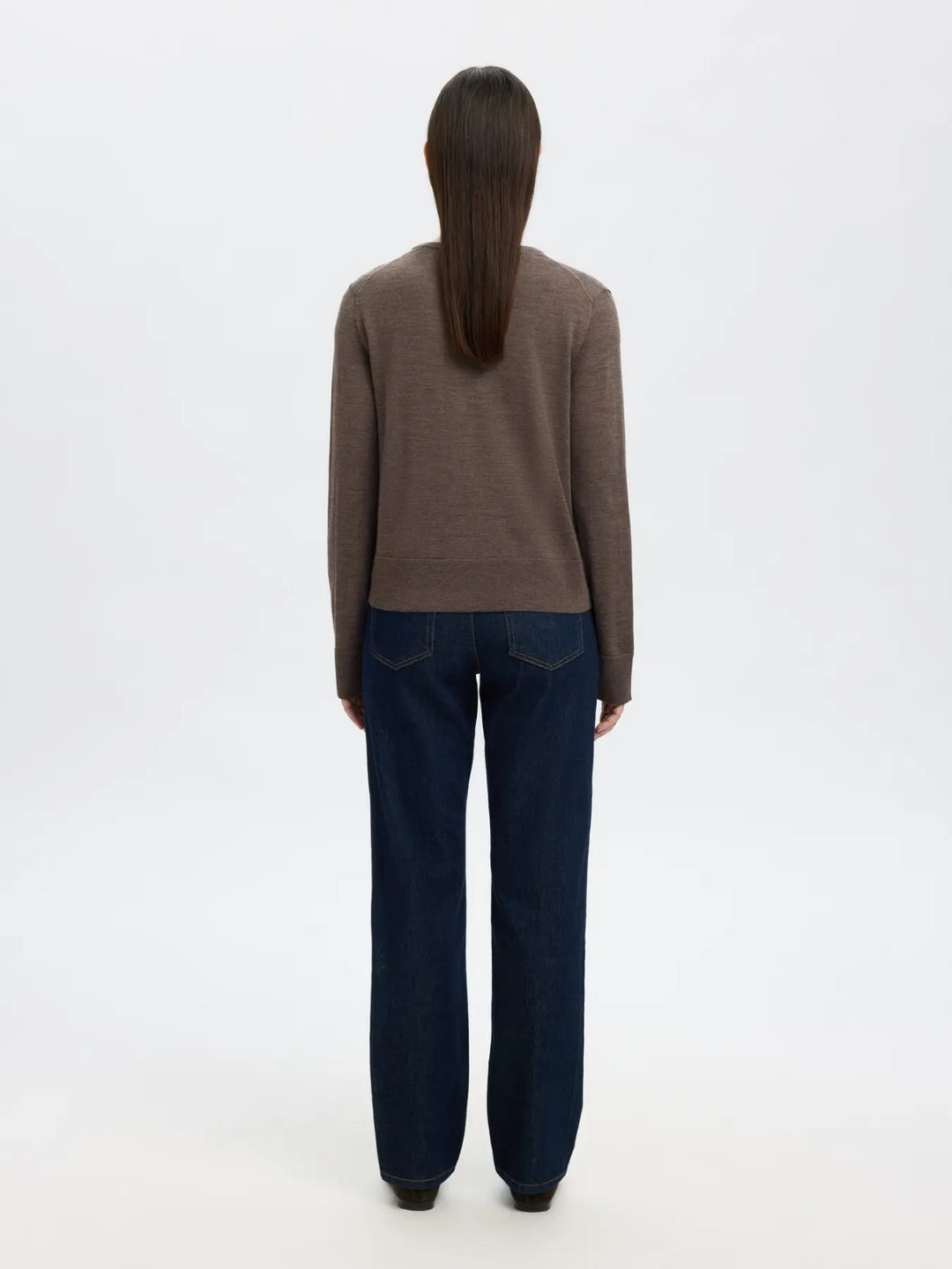 Cardigan in lana merino