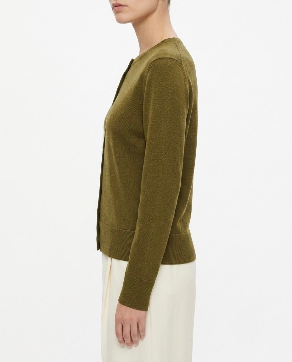 Selected Femme Cardigan in pura lana Merino RWS
