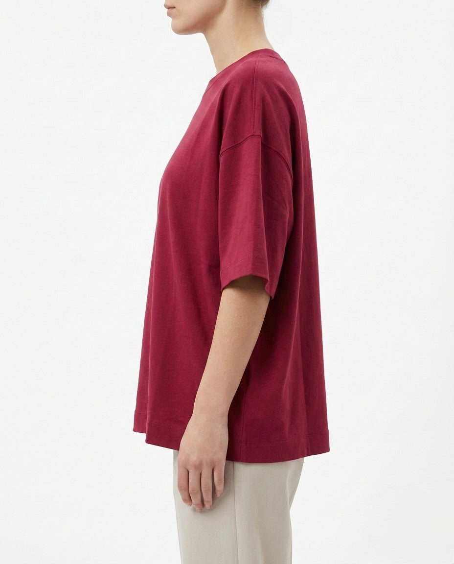 T-shirt bianca oversize