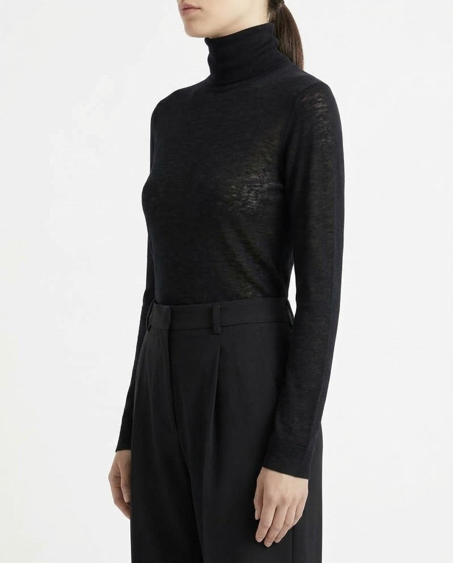 Maglia Dolcevita Selected Femme in 100% Lana Merino RWS