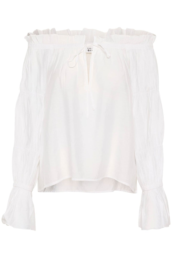 Blusa a spalle scoperte