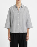Camicia oversize in cotone biologico