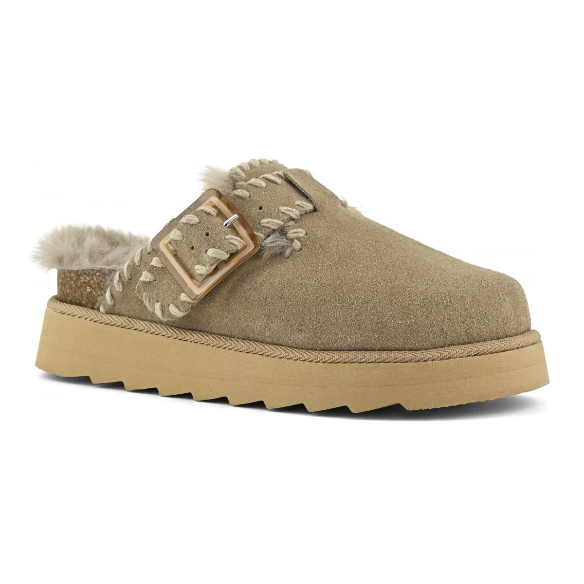 Sabot con fibbia ecomontone