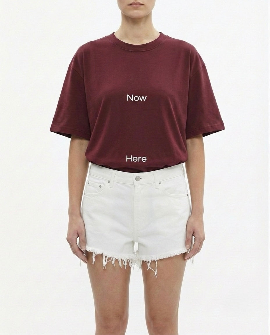 T-shirt basic oversize