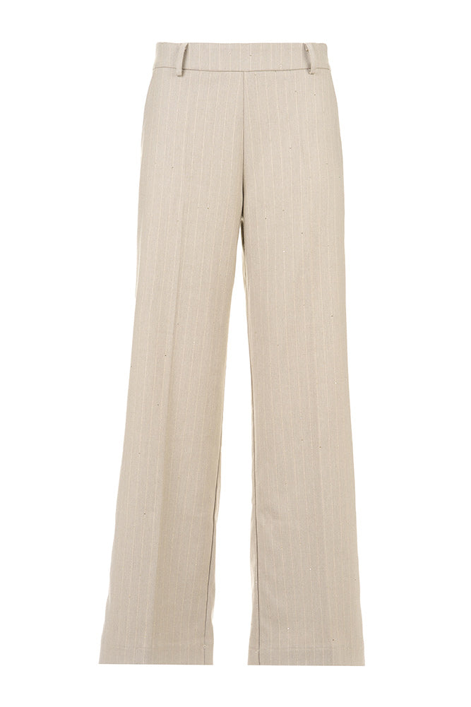 Pantaloni a Gamba Larga a Righe