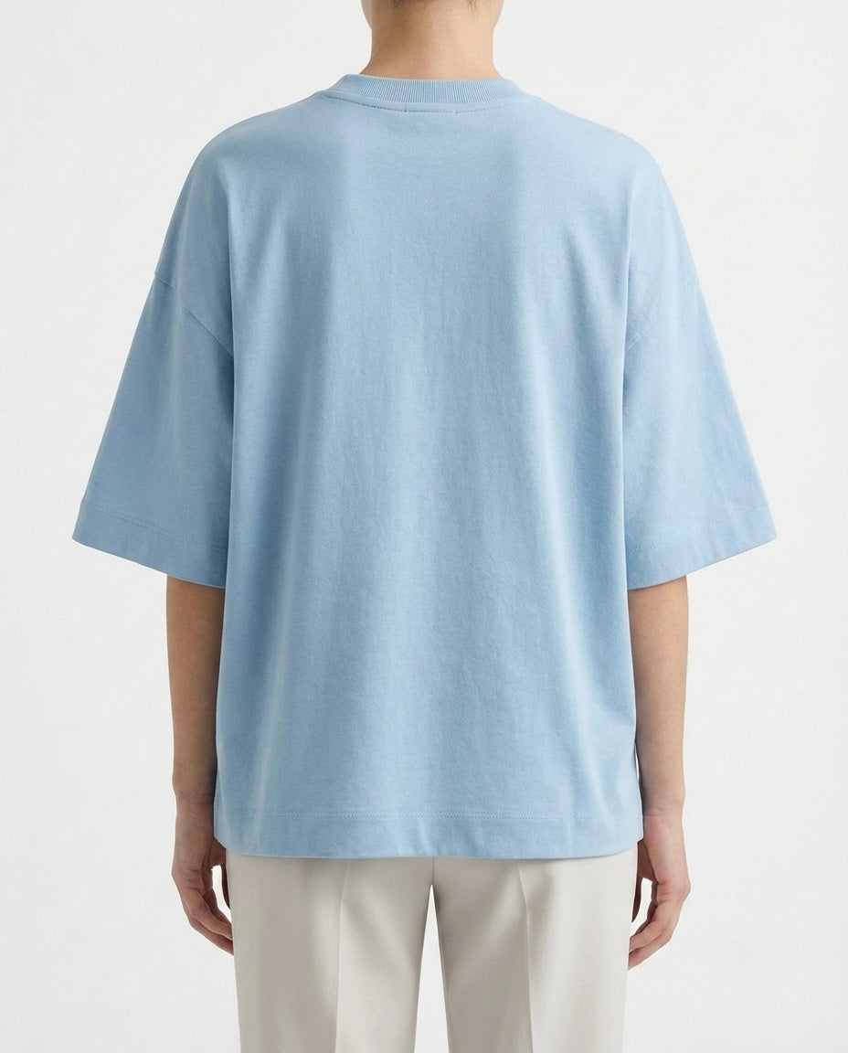 T-shirt bianca oversize